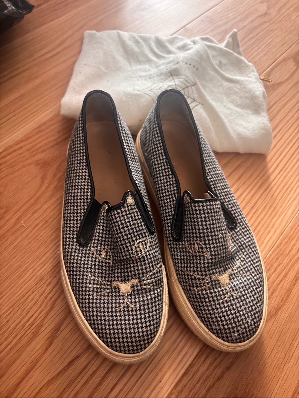 Charlotte Olympia - cat sneakers